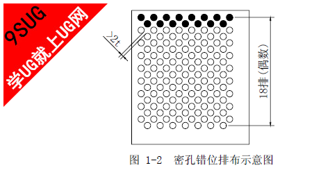 密孔错位排布图